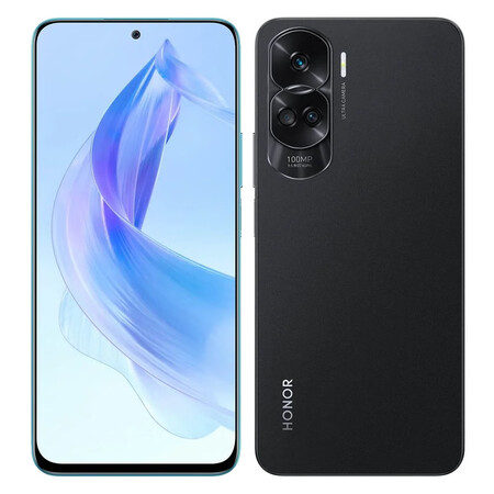 荣耀荣耀honor90lite5g海外国际版智能手机全新双卡全网通亮黑色8g256