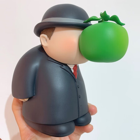 戴珍珠耳环的少女可爱摆件 创意生日礼物 人类之子 大号