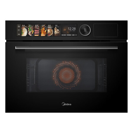 美的（Midea）嵌入式微蒸烤炸一体机BG50F6W石墨烯涡...