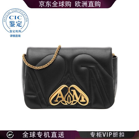 Alexander McQueen 25SS 徽标单肩包 女...