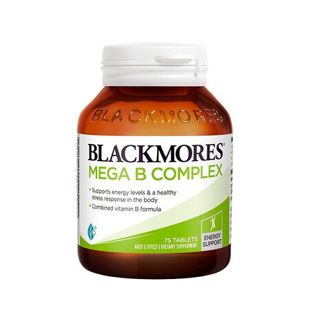 （Blackmores）澳佳宝维生素b族成人高能复合B族营养...