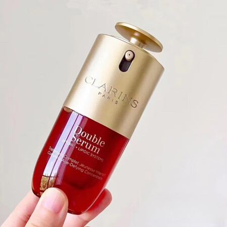 娇韵诗（CLARINS）第九代新款黄金双萃赋活修护精华露50...