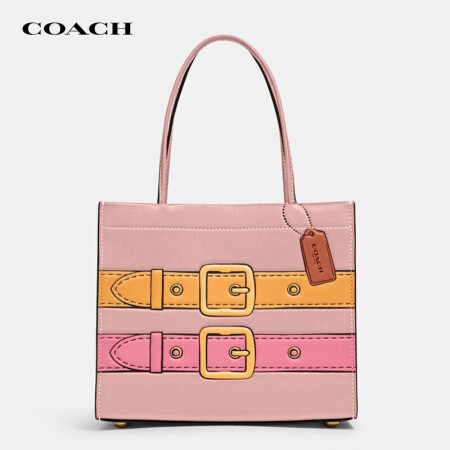 蔻驰（COACH）奢侈品女包CashinCarry专柜款托特...