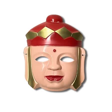 昱钧西游记孙悟空面具全脸猪八戒脸谱头套卡通儿童玩具表演道具 唐僧