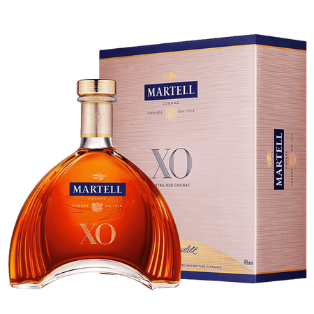 马爹利（Martell） XO 拱桥 洋酒 干邑白兰地 10...