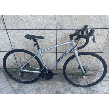 捷安特25款SPEEDER-d1碟刹变速弯把公路自行车男士成...
