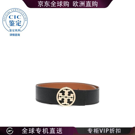TORY BURCH 徽标腰带 女士 图色138936 S ...