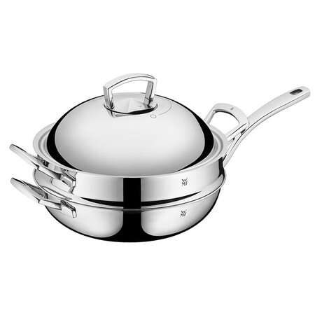 福腾宝（WMF） 锅具炒锅炒菜锅 锅具套装不锈钢盖单柄 中式...