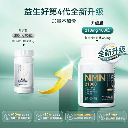益生好益生好21000第四代抗衰老剂一生好进口非国产nmn泰...