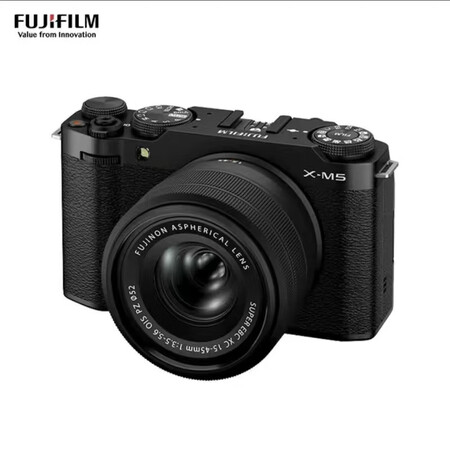 富士（FUJIFILM）X-M5复古旁轴微单相机胶片模拟美颜...