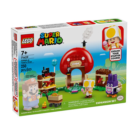 乐高（LEGO）71429马力欧偷天兔和奇诺比奥商店拼搭积木...