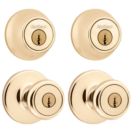 Kwikset 242 Tylo 入口旋钮和单缸门栓项目包 ...