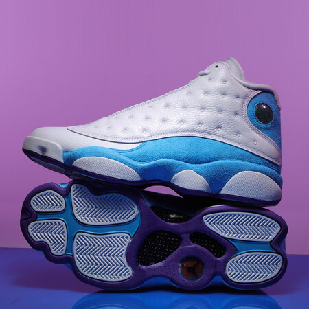 nike耐克aj13chris paul home 蓝白 807504-107 807504-107 43