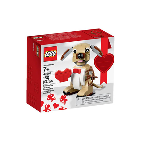 乐高（LEGO）40201丘比特爱心小狗 礼物男女孩拼搭积木...