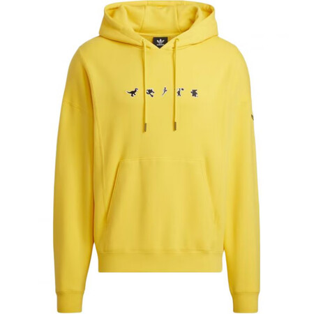 阿迪达斯 （adidas）七夕情人节礼物】纯色徽标印花连帽长...