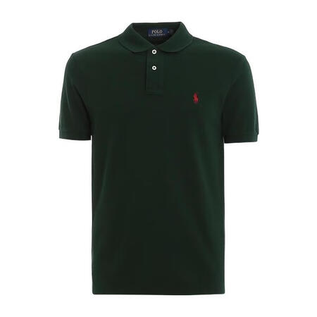 拉夫劳伦（Ralph lauren）绿色POLO衫男士短袖 ...
