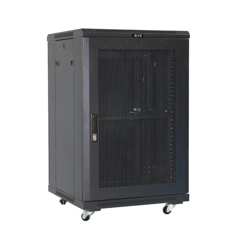 精明鼠18u机柜1米网络机柜服务器机柜交换机机柜ups机柜加厚钢材 高*