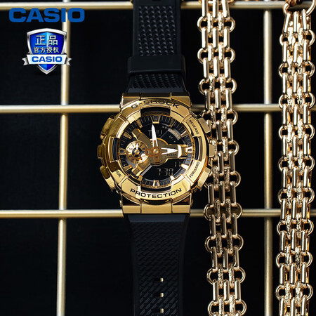 卡西欧（CASIO）手表男炫彩小钢炮GSHOCK40周年钢铁...