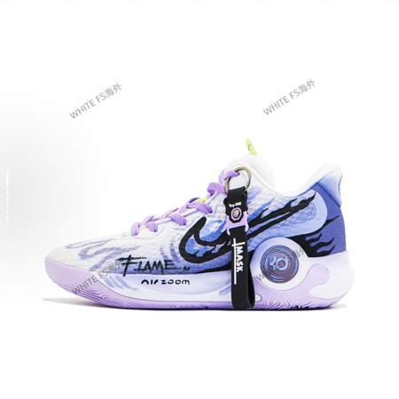 耐克（NIKE）球鞋定制不退不换KD五杀摇滚毒液归来黑白男子...