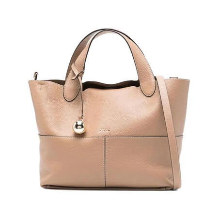 芙拉（FURLA）女款小牛皮手提托特包大容量日常通勤手拎包 ...