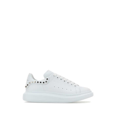 亚历山大麦昆（Alexander McQueen）男士板鞋白...