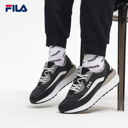 斐乐（FILA）黄景瑜同款慢跑者跑步鞋男春夏季百搭轻便男子休...