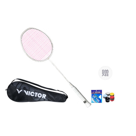 威克多（VICTOR）突击系列全碳素TK-10胜利羽毛球拍轻...