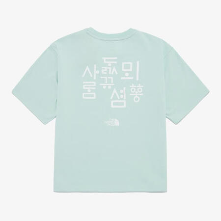 北面（The North Face）户外防晒速干女士短袖T恤...