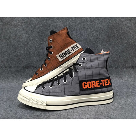 匡威（Converse）【专柜实货现拍】格纹潮流高帮帆布19...