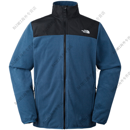 北面（The North Face）男士抓绒衣秋冬新款户外可...