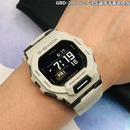卡西欧（CASIO）GBD200GSHOCK小方块大黄蜂蓝牙...