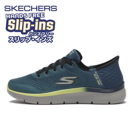 斯凯奇（Skechers）男士轻便护足减震休闲跑步鞋空气棉缓...