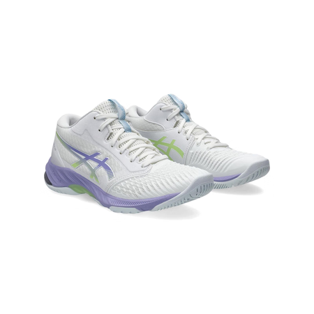 亚瑟士（asics）女式排球鞋缓震轻便抓地防滑耐磨 Whit...