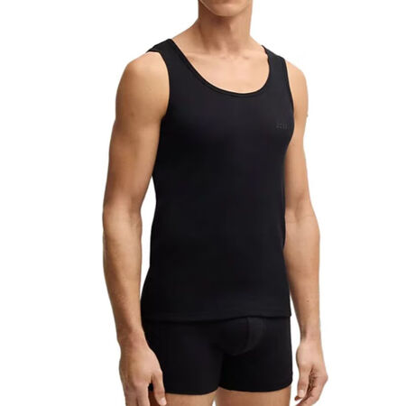 雨果博斯（HUGO BOSS）背心3件套男装轻奢男士纯棉打底...