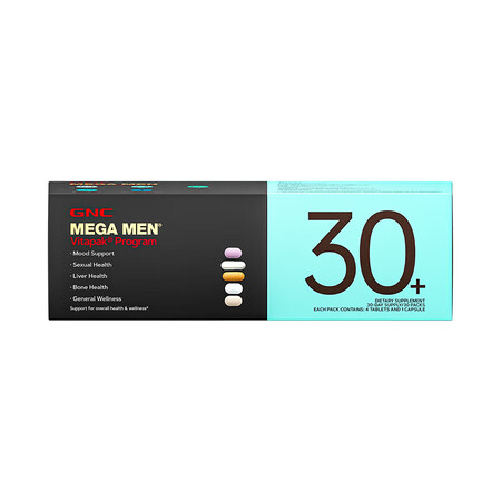 GNC【供销】GNC每日营养包男30+40+50+充电包 男...