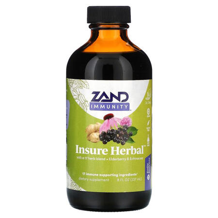 Zand 抵抗系统膳食补充液，8盎司（237毫升） 8液量盎...