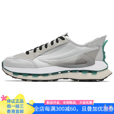 FILA斐乐 KM 时尚运动 织物革耐磨透气轻便 低帮 休闲...