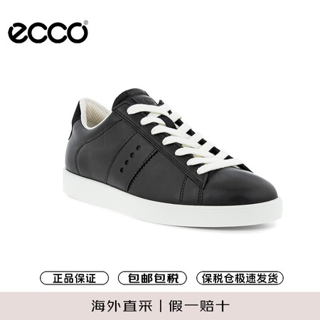 爱步（ECCO）小白鞋女 运动休闲鞋板鞋女 送女友礼物 街头...