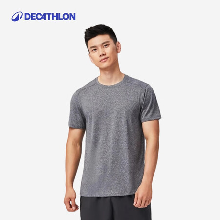 迪卡侬（DECATHLON）短袖男夏新款冰丝速干衣官方运动半...