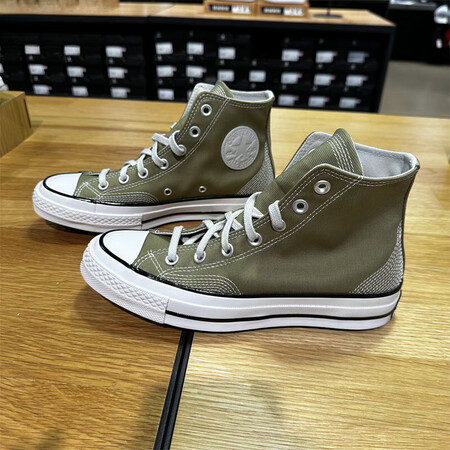 匡威（Converse）1970s高帮男女休闲帆布鞋A065...