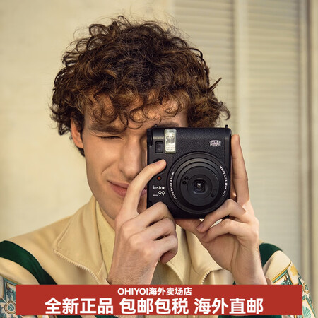 富士（FUJIFILM）立拍立得mini90升级一次成像立拍...