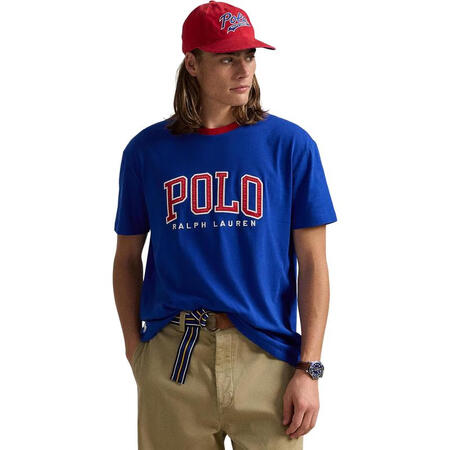 Polo Ralph Lauren经典版字母logo短袖T恤...