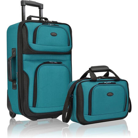 新秀丽（Samsonite）寸拉杆箱旅行箱软箱登机箱防刮耐磨...