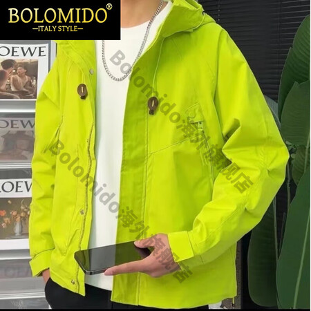 Bolomido奢侈品男装高档休闲外套男士春秋季美式户外工装...