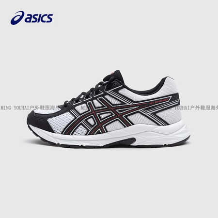亚瑟士（asics）跑鞋童鞋秋季新款儿童透气运动鞋减震中大童...