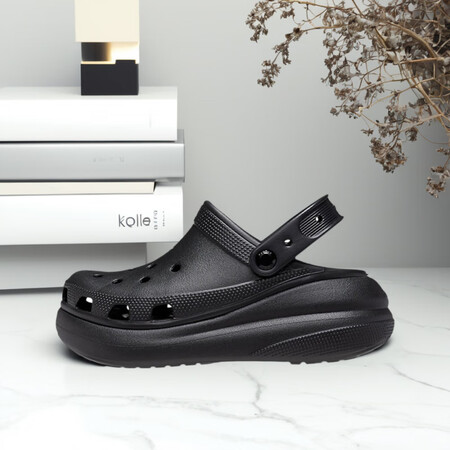 卡骆驰（crocs）洞洞鞋泡芙厚底沙滩鞋拖鞋王俊凯同款男鞋女...