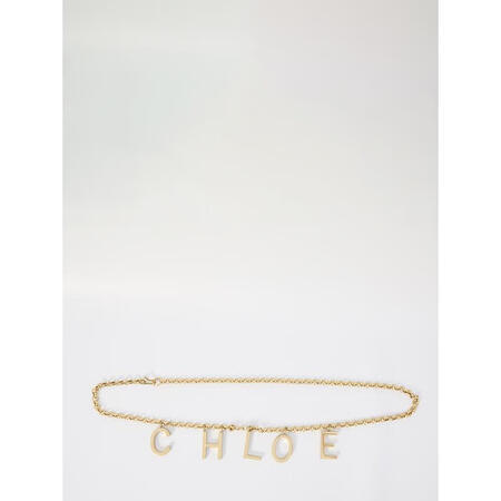 蔻依（Chloe）女式金属链条腰带时尚百搭简约设计感 GOL...