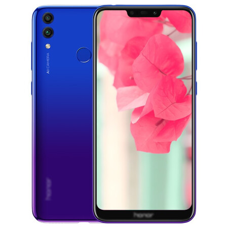 华为(huawei) 荣耀畅玩8c 手机 幻影蓝 全网通 4gb 32gb