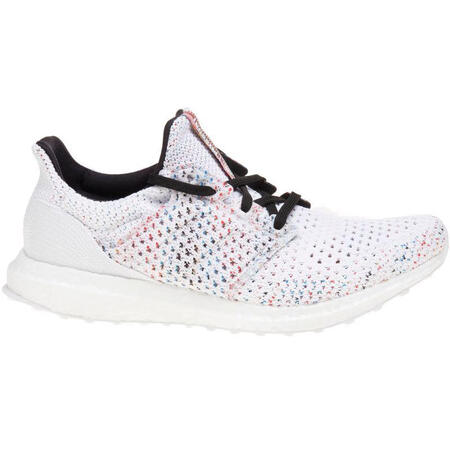 阿迪达斯 （adidas）透气Primeknit跑步鞋白色轻...