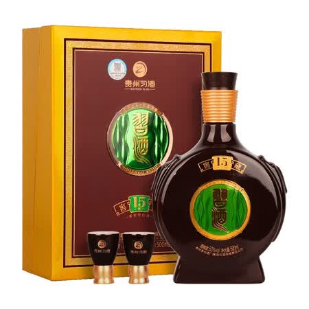 茅台集团 贵州习酒窖藏十五年(15)53度酱香型高端白酒 年份酒 500ml单